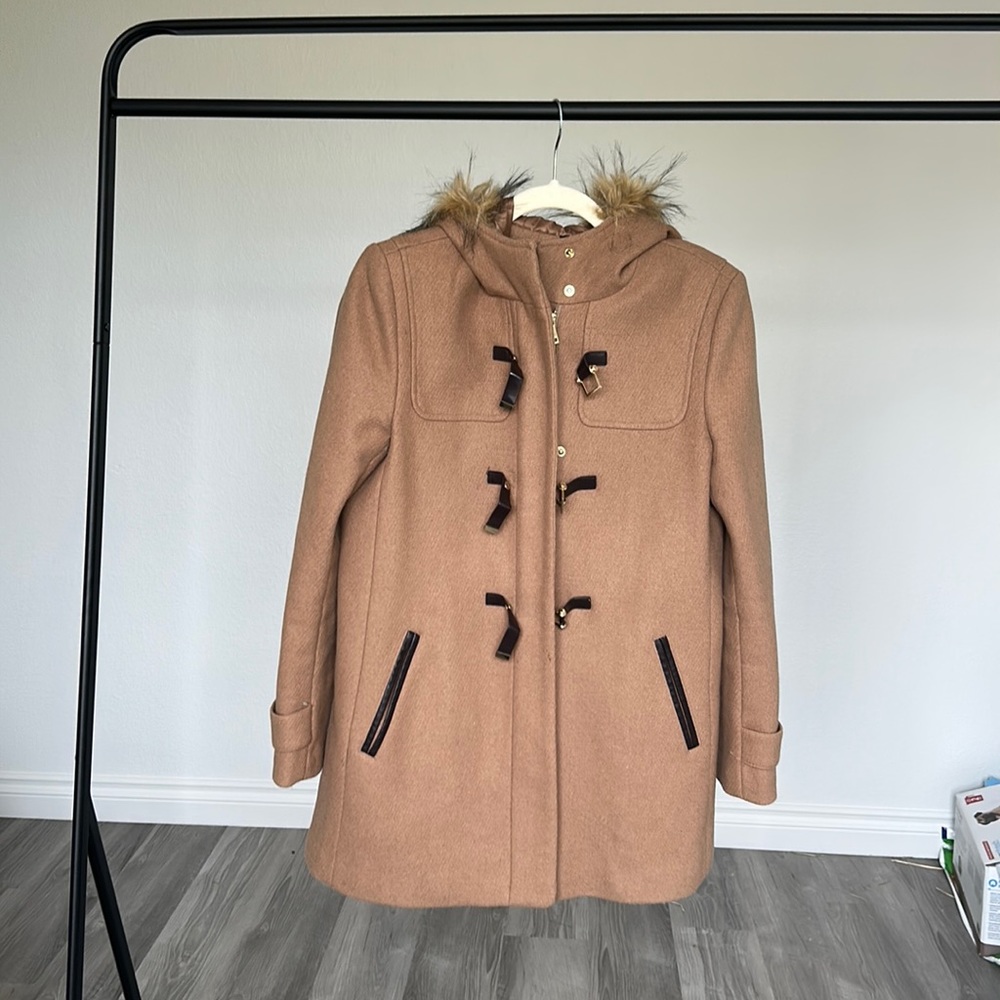 Cole Haan camel coat